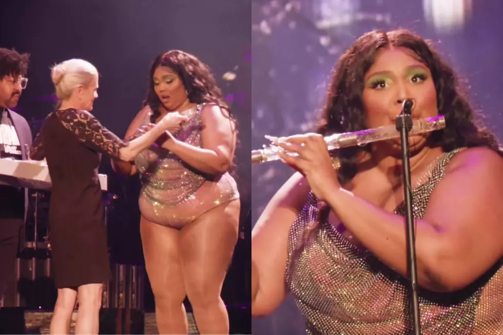 Lizzo is eyeing up pop star Adele for a duet – on the flute
