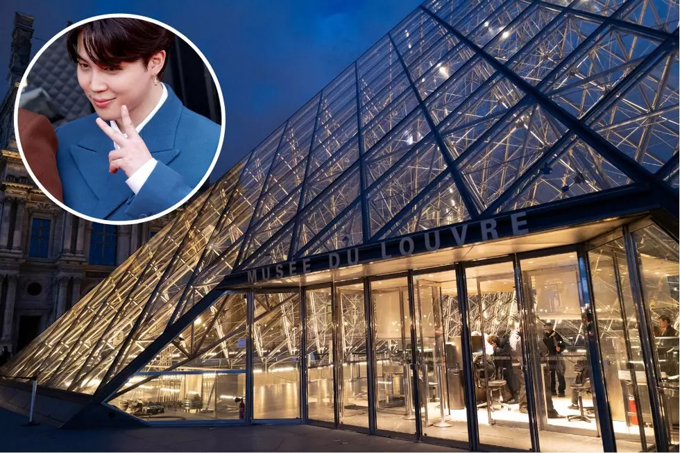 Fans React to Portrait of BTS' Jimin on Display in the Louvre