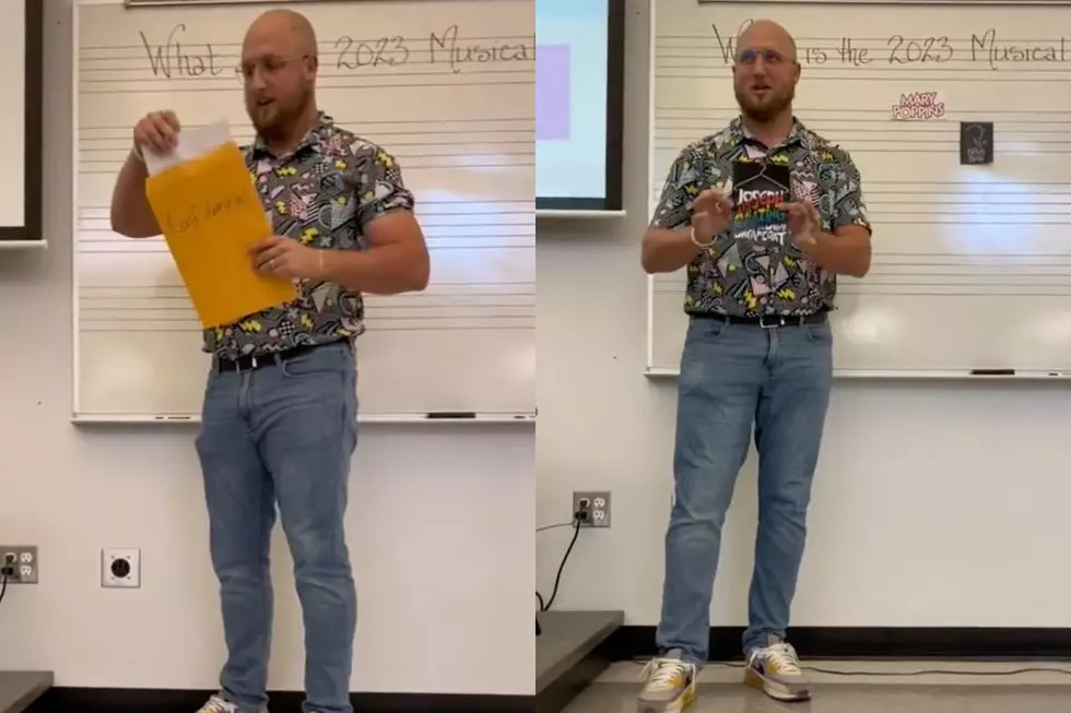 High School Teacher Goes Viral With Elaborate Musical Reveal