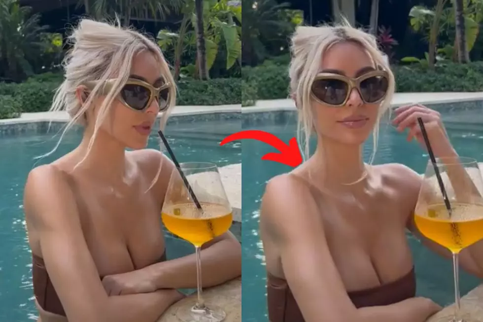 Photoshop Fail? Kim Kardashian Accused of Editing Out Neck Muscle
