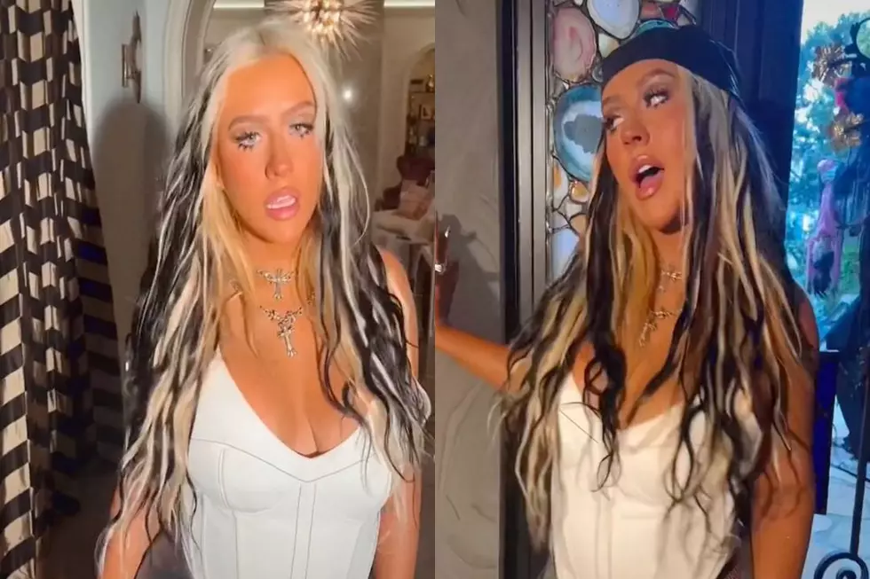 Christina Aguilera Recreates Iconic 'Stripped' Era Look in TikTok