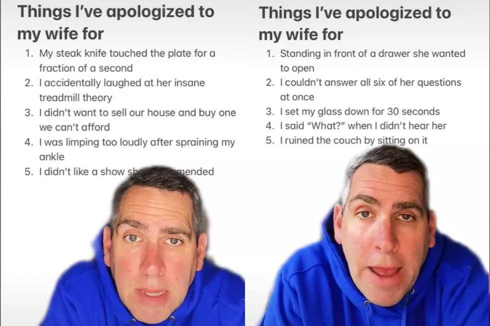 Man Goes Viral Listing How Many Times He’s Apologized to His Wife