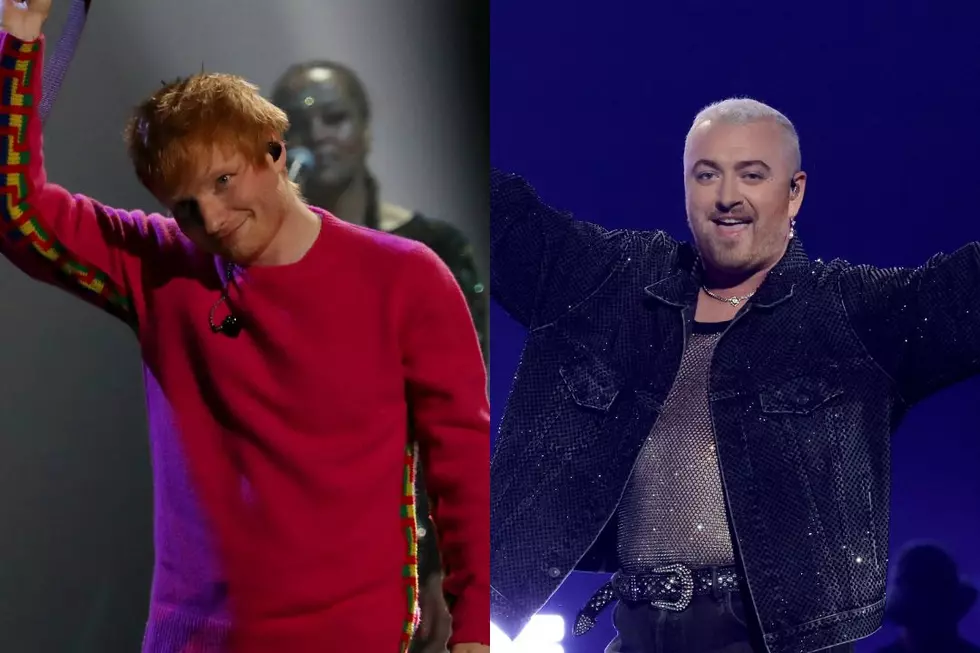 Ed Sheeran Explains Why He Gave Sam Smith a 6-Foot-2 Penis Statue Gift