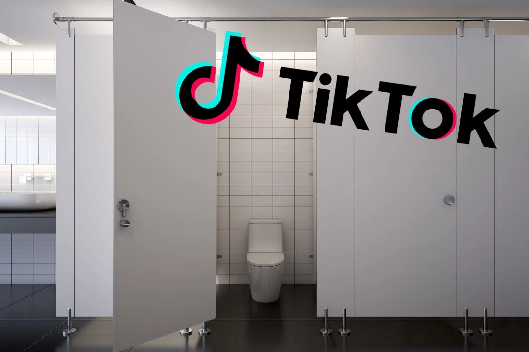 Girls for Making TikTok Videos in Bathroom