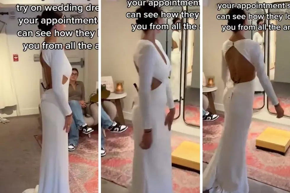This Genius Wedding Gown Hack Only Works If You Have a Twin: WATCH