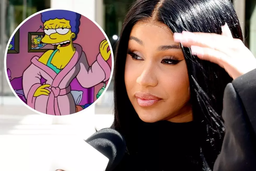 Cardi B Facing Possible Lawsuit Due to Sexy Butt-Baring Marge Simpson Halloween Costume