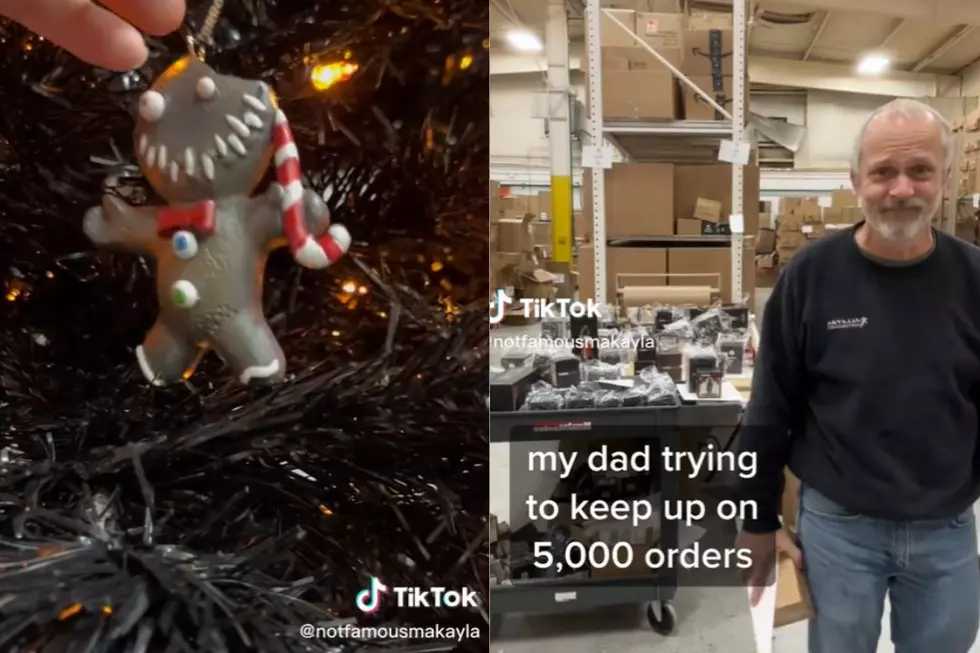 Daughter Saves Dad’s Creepy Horror Christmas Ornament Business With Viral TikTok