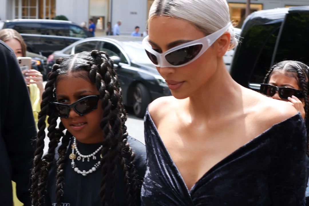 Did Kim Kardashian Let Daughter North West Wear a 'Gimp Mask'?