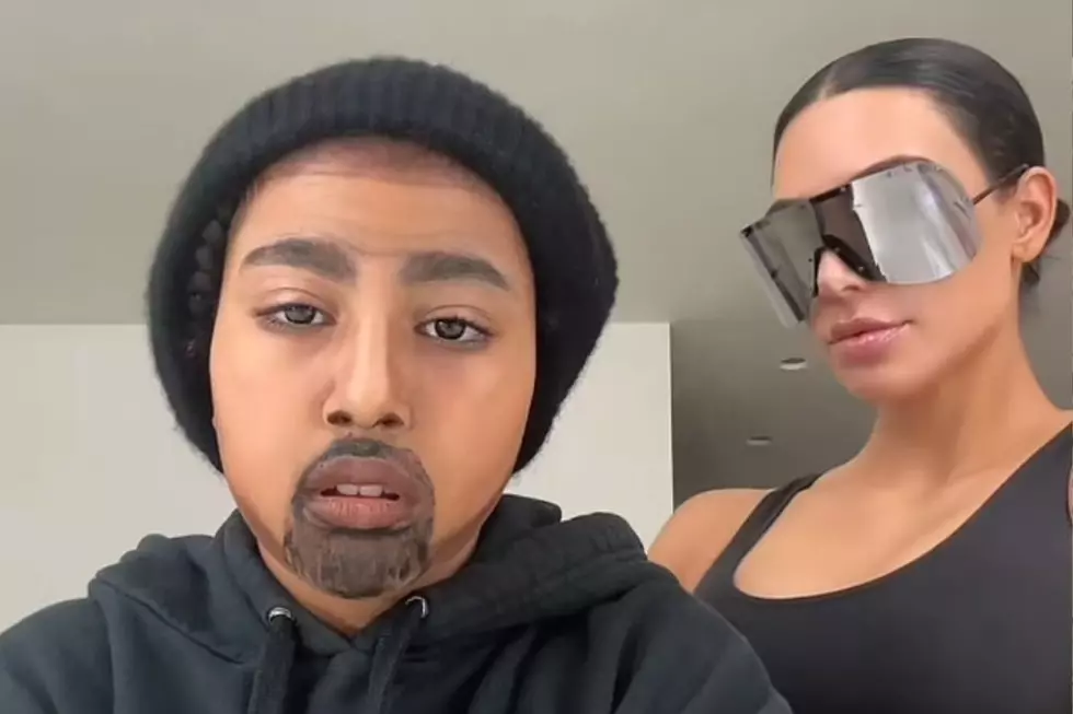 North West Cosplays as Dad Kanye in New TikTok: WATCH