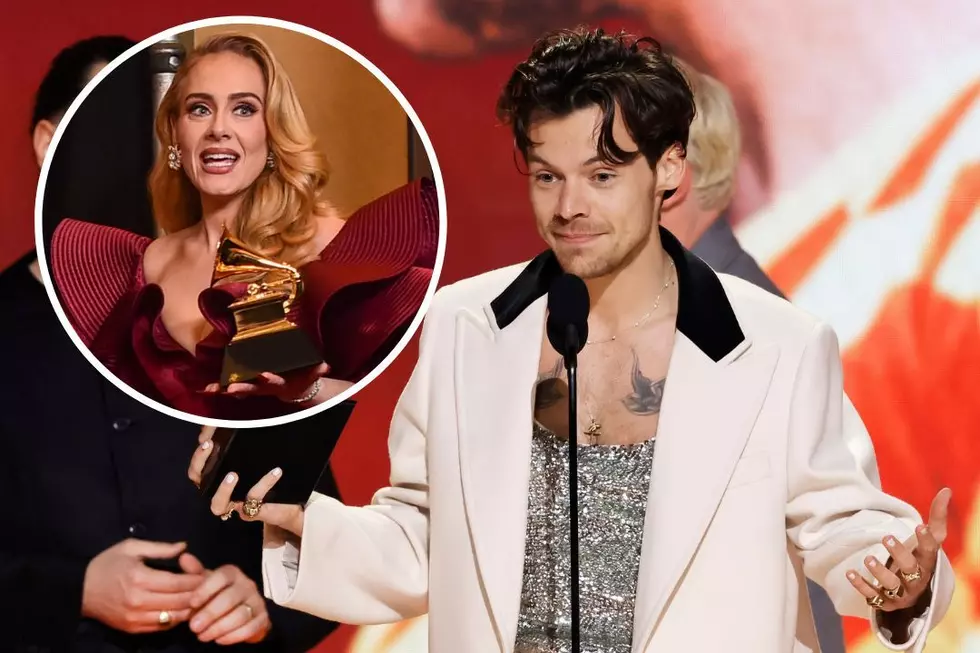 Did Adele Leave During Harry Styles’ Grammys Speech?