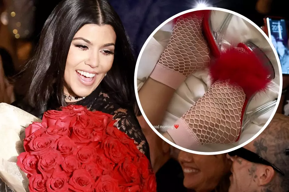 Kourtney Kardashian, Miley Cyrus and More Celebrities Celebrate Valentine’s Day 2023