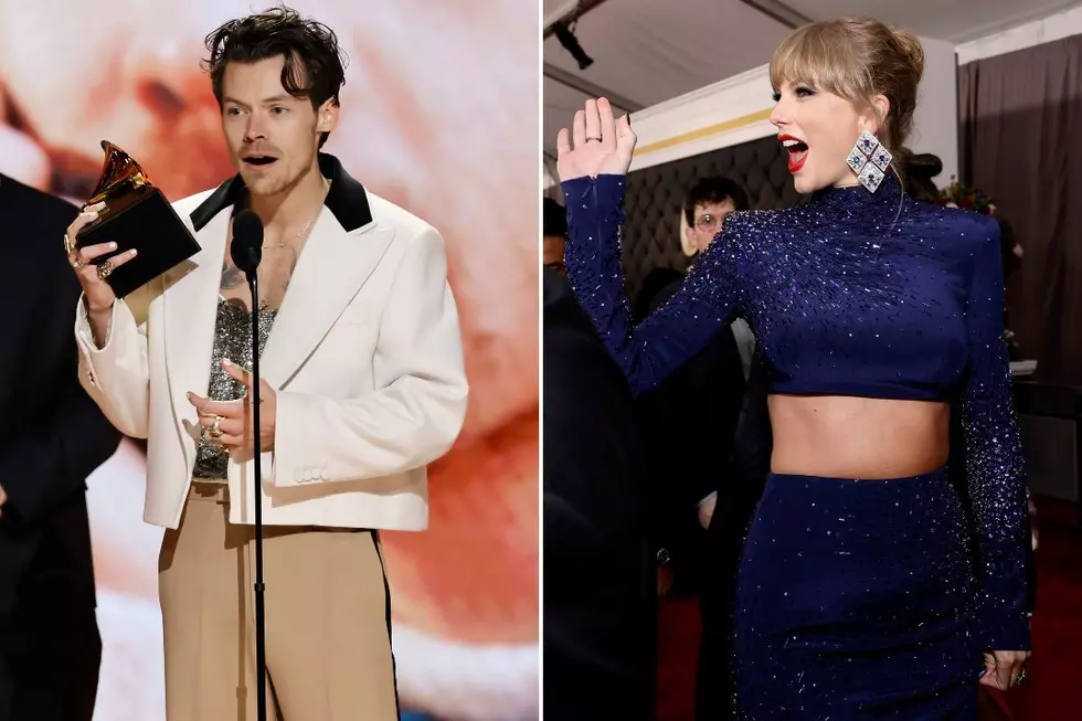 Taylor Swift Claps for Harry Styles at the Grammys: Fans React