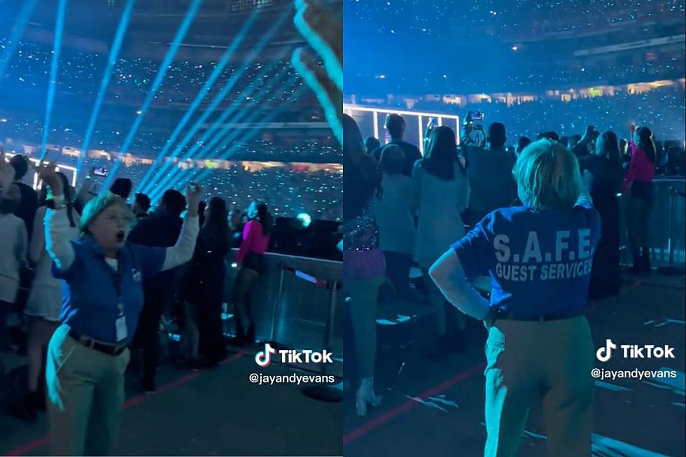 Taylor Swift Eras Tour Safety Staff Member Goes Viral Dancing at Concert: WATCH