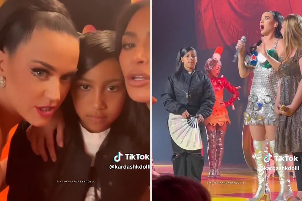 North West Excitedly Joins Katy Perry On Stage in Vegas: WATCH