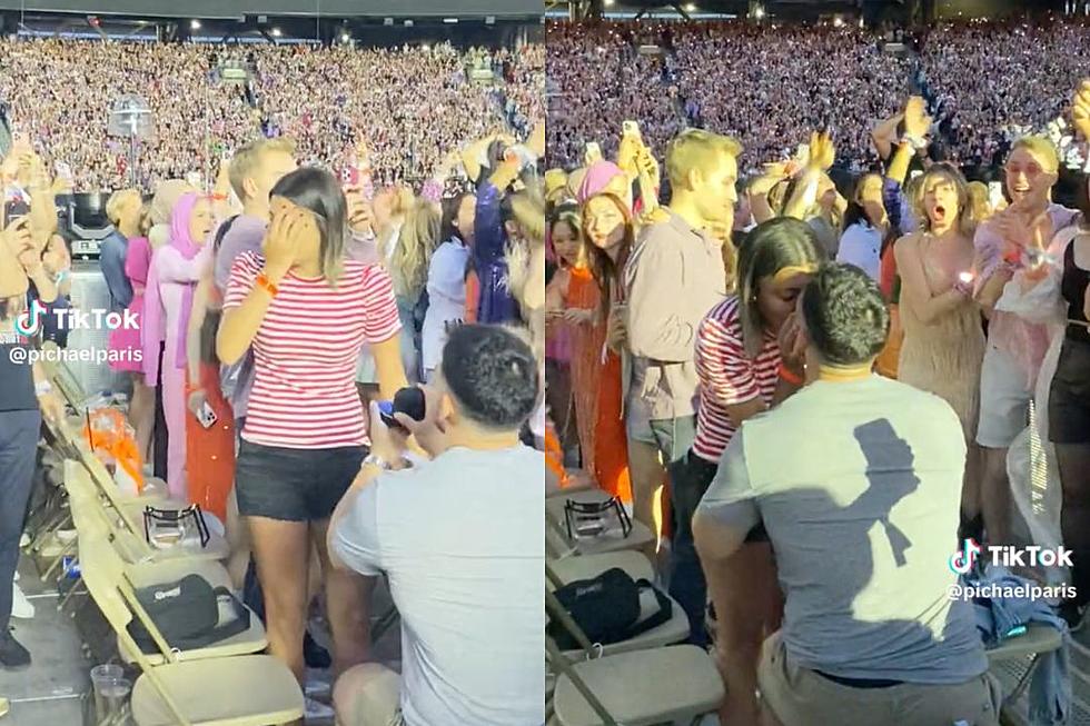 TikTok Is Lightly Roasting This Couple Who Got Engaged at Taylor Swift’s Concert