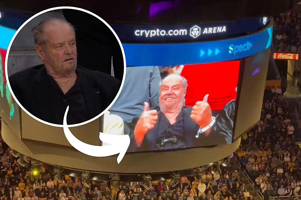 Jack Nicholson Makes Rare Public Appearance at Lakers Game