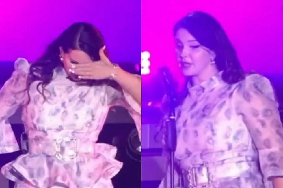 Lana Del Rey Pauses Concert to Look For Missing Vape: WATCH