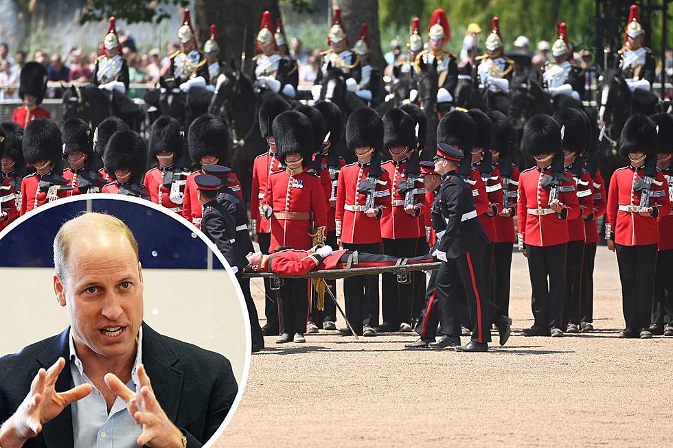 Prince William Reacts After Royal Palace Guards Faint From Heat