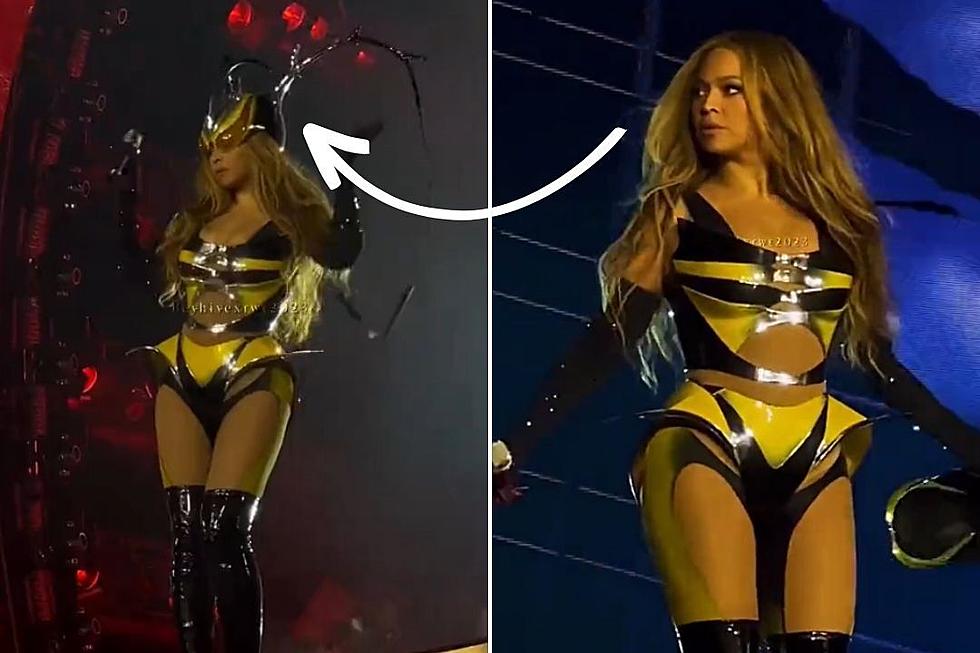 Beyonce Accidentally Breaks Renaissance Tour Bee Helmet (VIDEO)