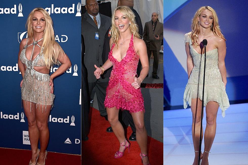 Britney Spears Rocks Sexy Slip Dress at the Gym + 30 Times She Showed Off Her Toned Legs in a Mini Dress