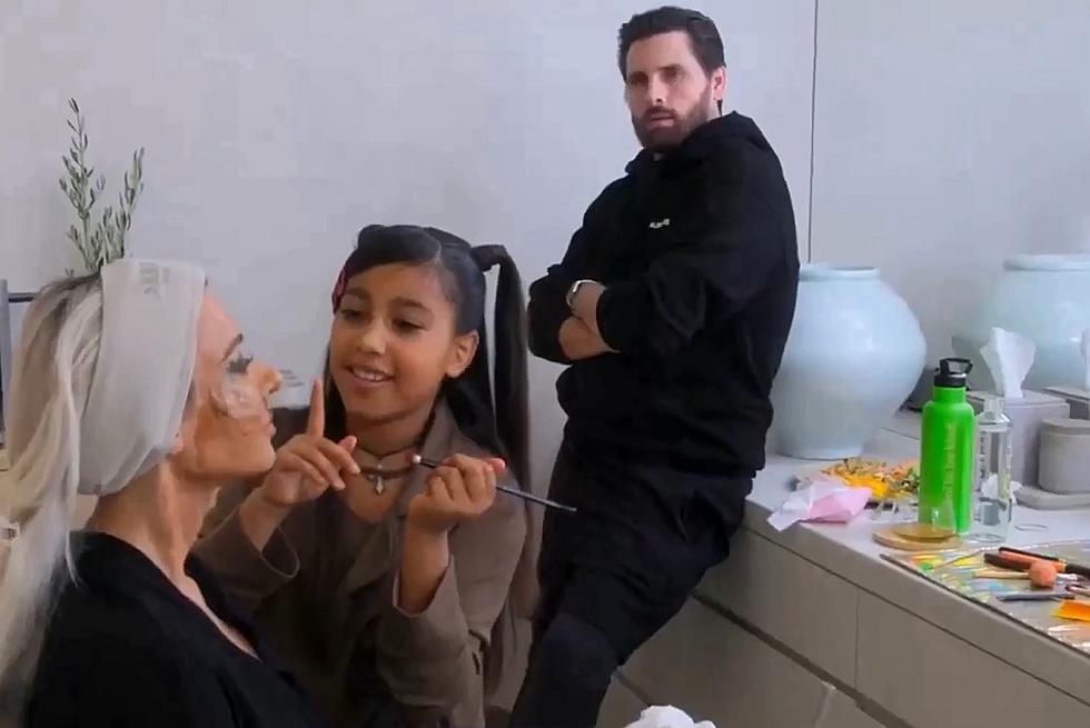 North West Interrupts Kim’s Conversation With Loud Fart 