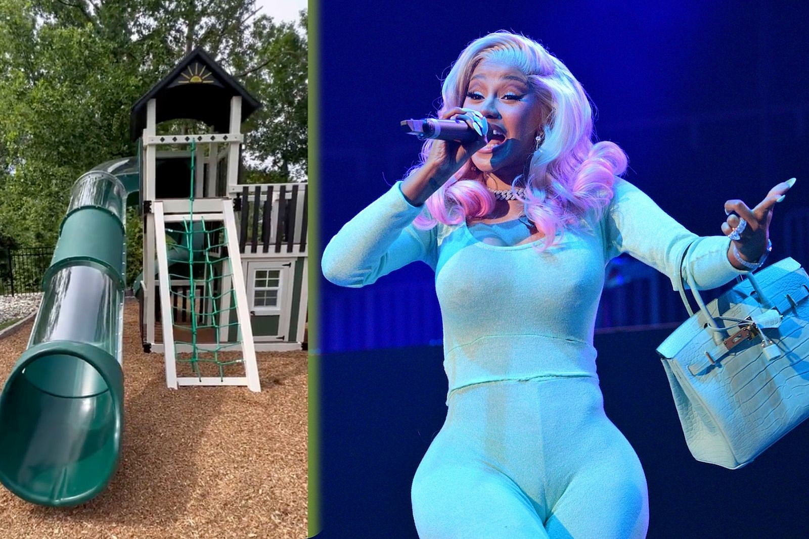 Where To Buy The $20k Playground Cardi B Just Built For Her Kids image picture