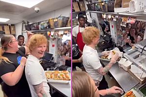 Ed Sheeran Serves Fans at Chicago’s Rudest Hot Dog Joint Ahead...