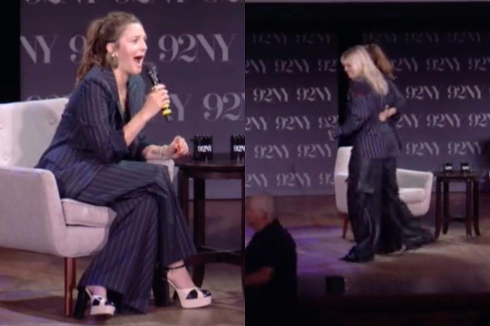 Drew Barrymore Escorted Away After Alleged Stalker Rushes Stage