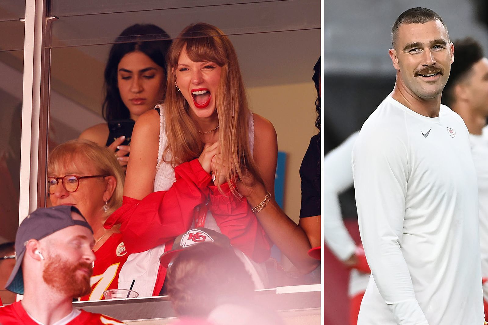 Taylor Swift dating rumors boost Travis Kelce jersey sales - Deseret News