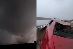 Storm Chasers Capture Wild Video Inside Tornado: ‘God Help Me’...