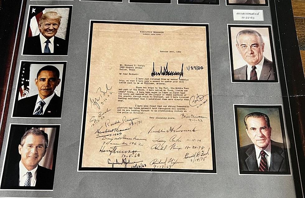Letter Signed by 14 U.S. Presidents Selling for Nearly $200,000
