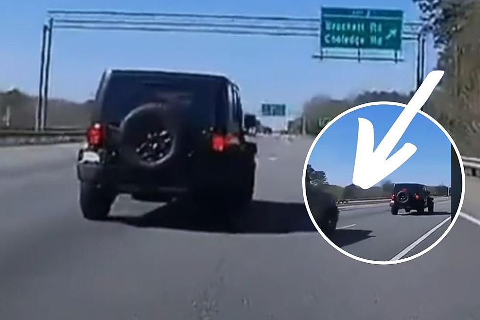 Instant Karma Comes for Jeep That Keeps Brake-Checking Other Car: WATCH