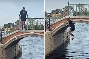 Disney World Guest Jumps Off Bridge Into EPCOT Lake for Alleged...
