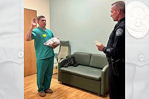 Police Department Takes Graduation Ceremony to Hospital for New...