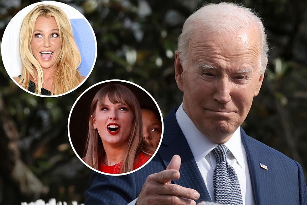 President Biden Accidentally Refers to Taylor Swift as Britney Spears While Pardoning Turkey
