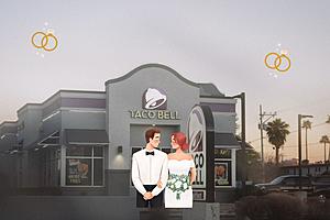 Newlyweds Elated After Tying the Knot at Taco Bell Cantina in...