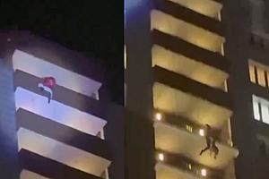 Man Dressed as Santa Claus Falls to Death In Santa Rooftop Stunt...