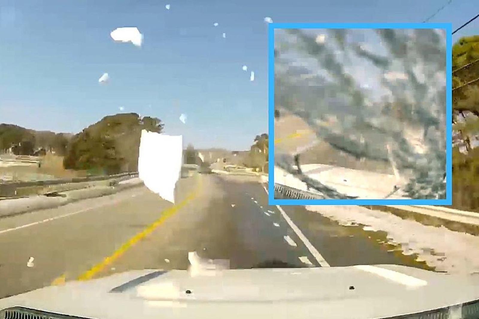 Heart-Pounding Videos of Flying Ice Smashing Windshields is Why Every
State Should Have a Clean Off Your Car Law