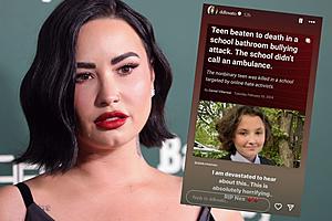 Demi Lovato Outraged After Bullied Nonbinary Teen Dies Following...