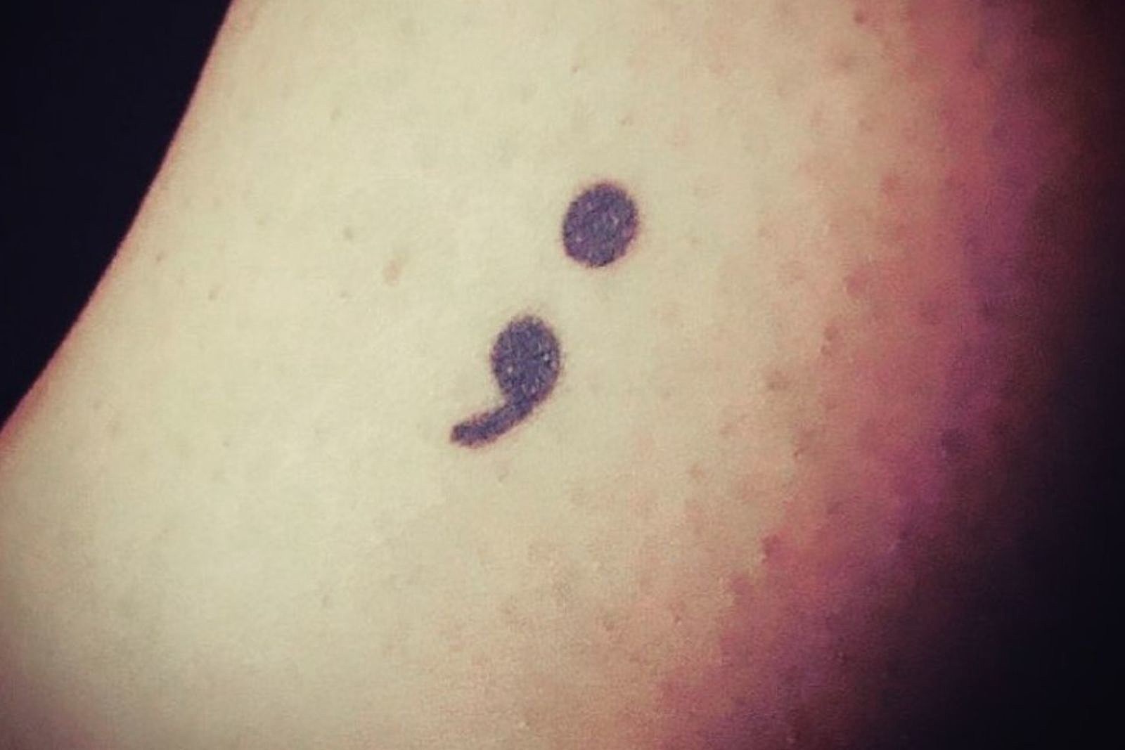 What Is The Semicolon Tattoo Project? - YouTube