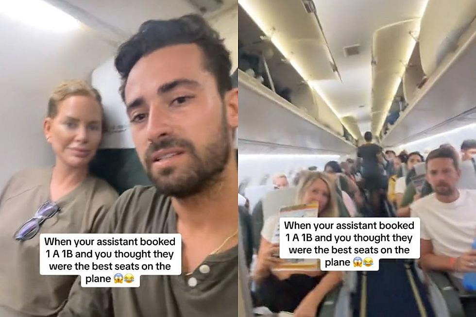 Couple Ends up in Awkward Seating Situation on Plane 