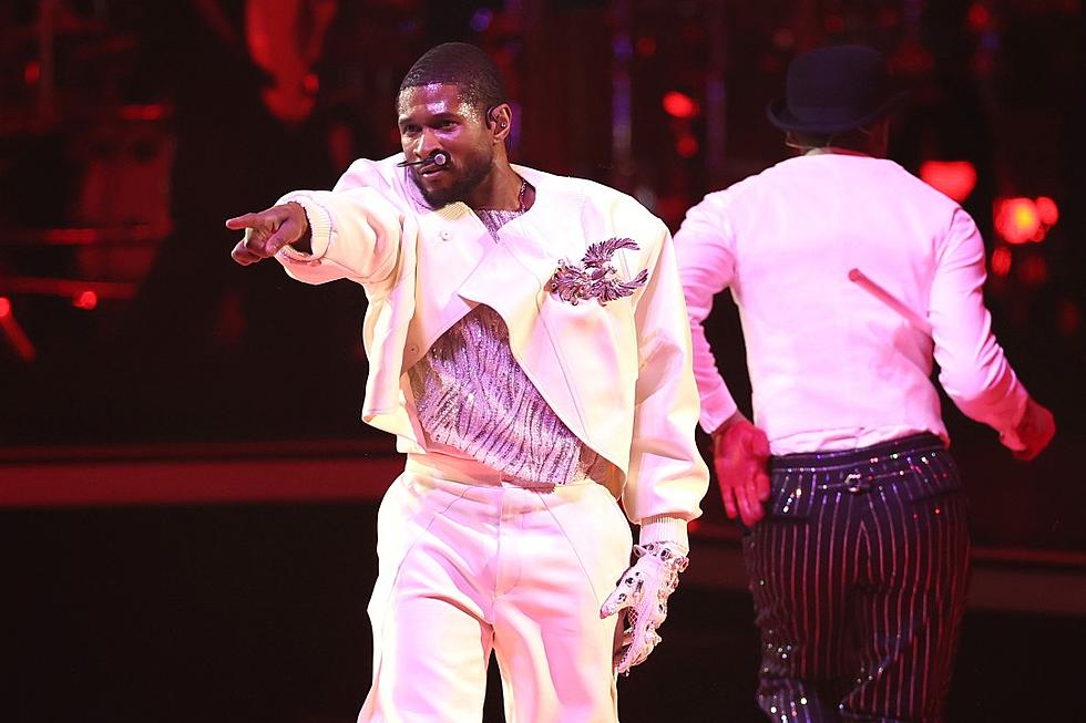 Usher Delivers High-Energy, Career-Spanning Set During 2024 Halftime Show: See Photos!