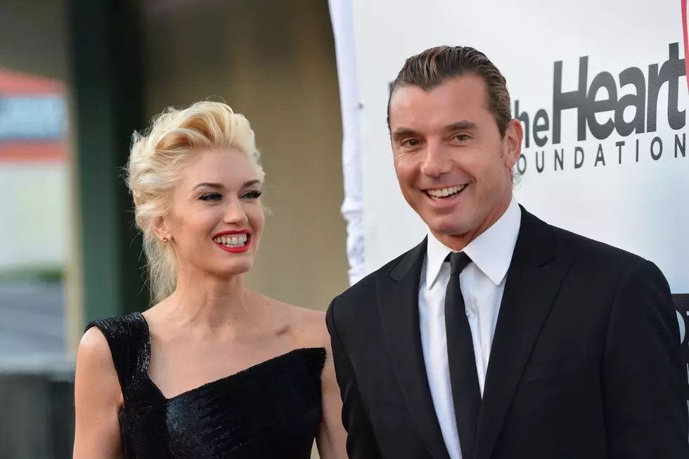 Gavin Rossdale and Gwen Stefani on the red carpet.