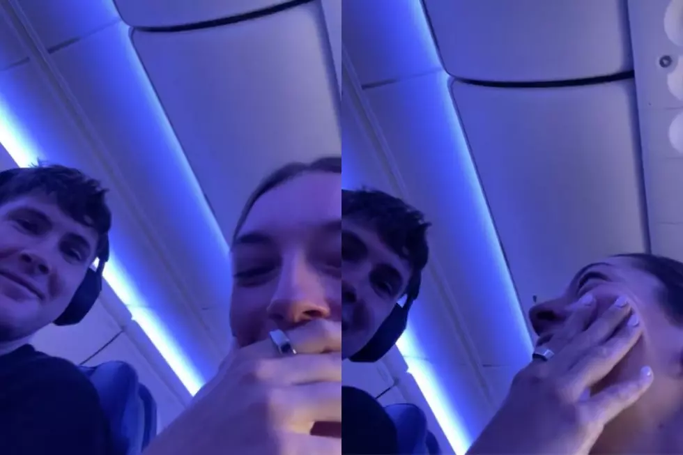 This Flight Attendant Serenaded Passengers With Rendition of ‘God Bless the U.S.A’ on Early Morning Flight: WATCH