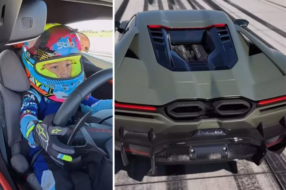 Dad Let 5-Year-Old Drive $600,000 Lamborghini Hitting 194 MPH