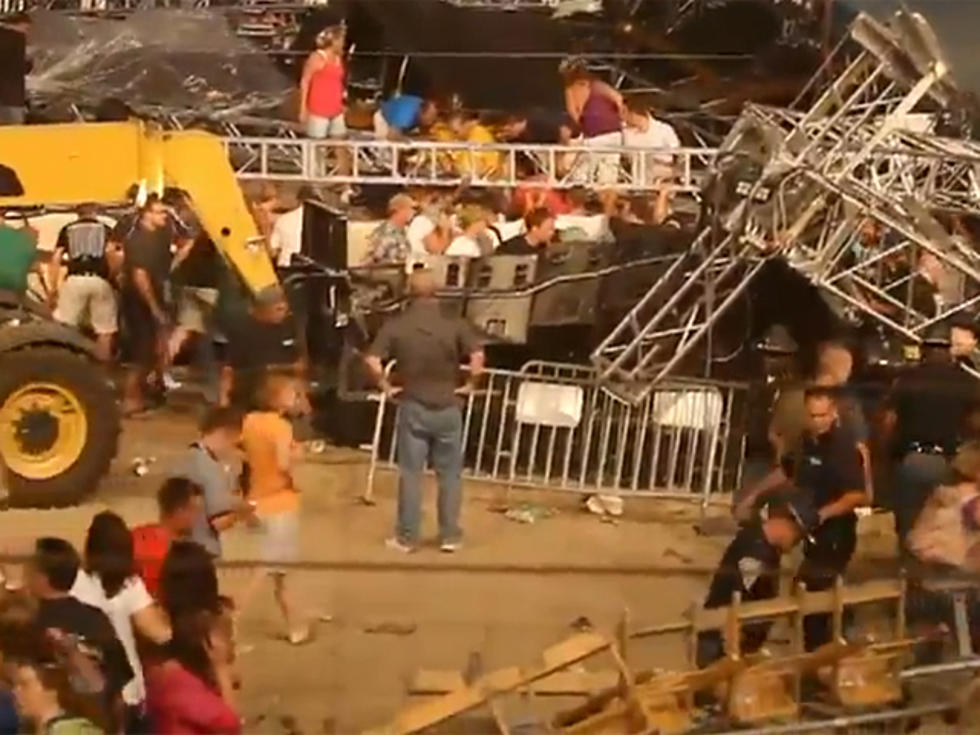 Indiana State Fair Concert Stage Collapses, Killing Five [VIDEO]