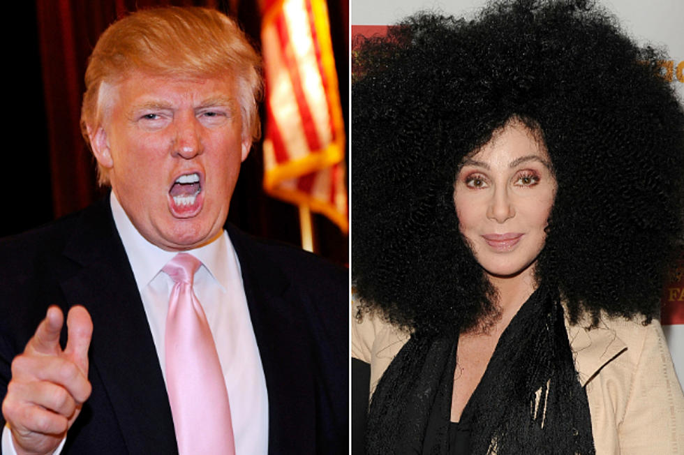 Donald Trump vs. Cher in Twitter Feud, Calls Her a "Total Loser"