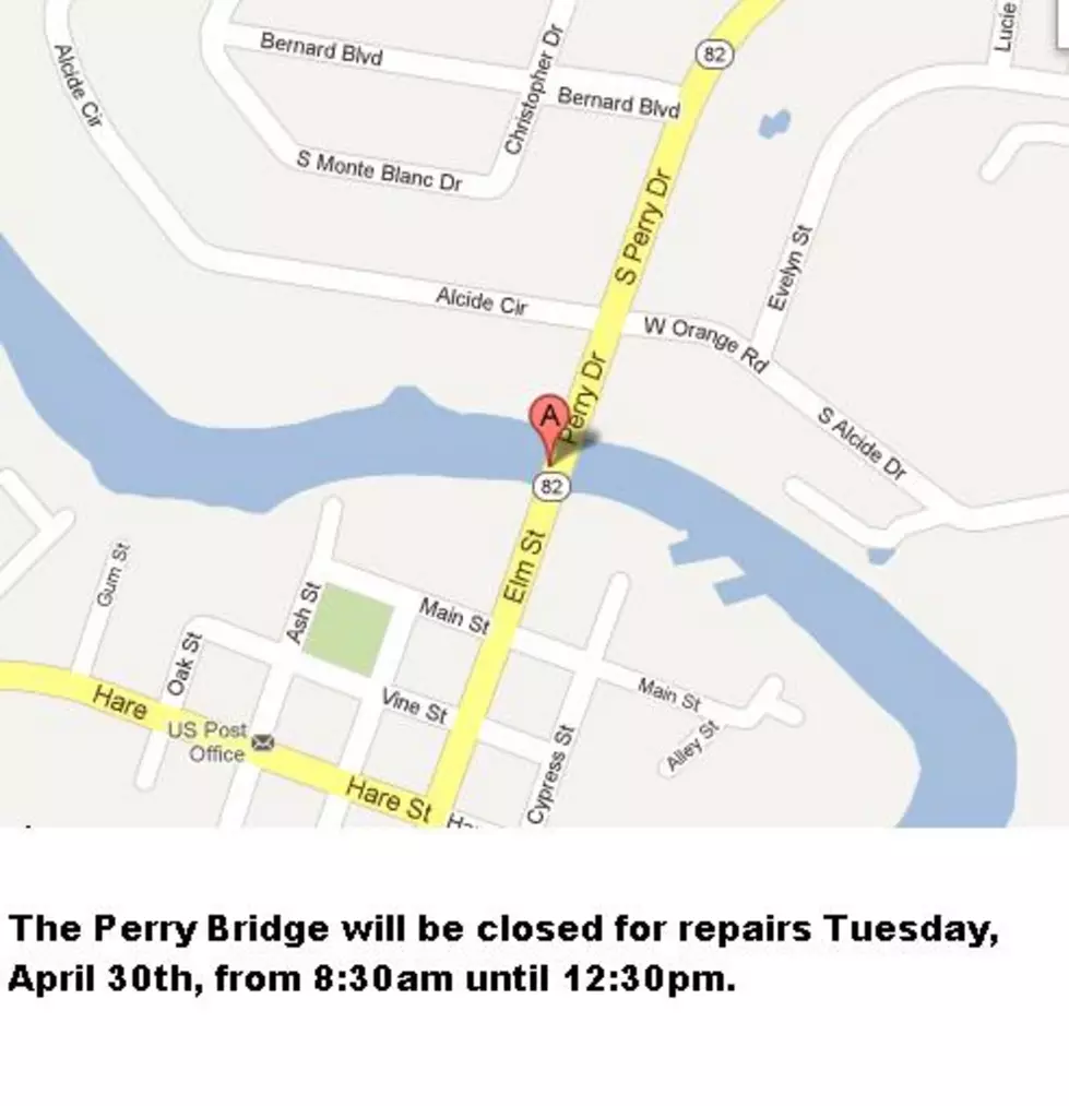 Perry Bridge Closing For Repairs