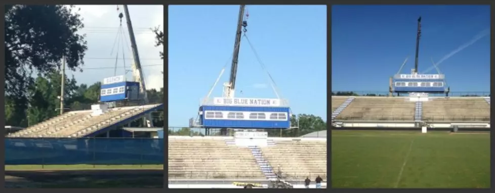 Erath Bobcats Get New Press Box