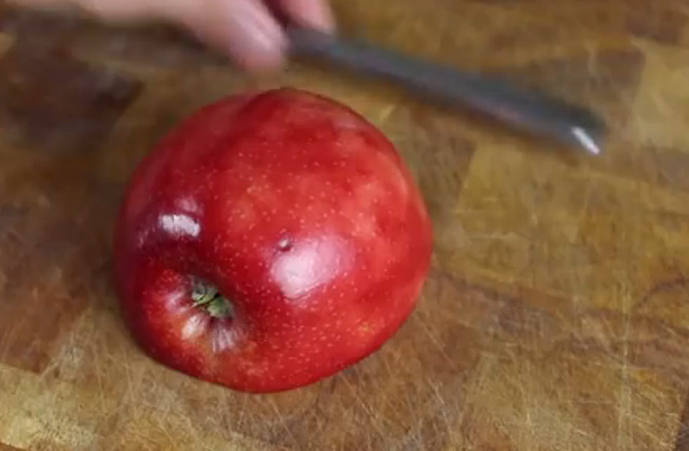Edible Apple Swans, Easy [VIDEO]